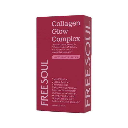 Free Soul Marine Collagen Berry Powder 7 Sachets 9g