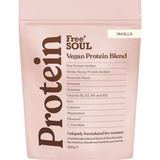 Free Soul Vanilla Protein Powder 600g