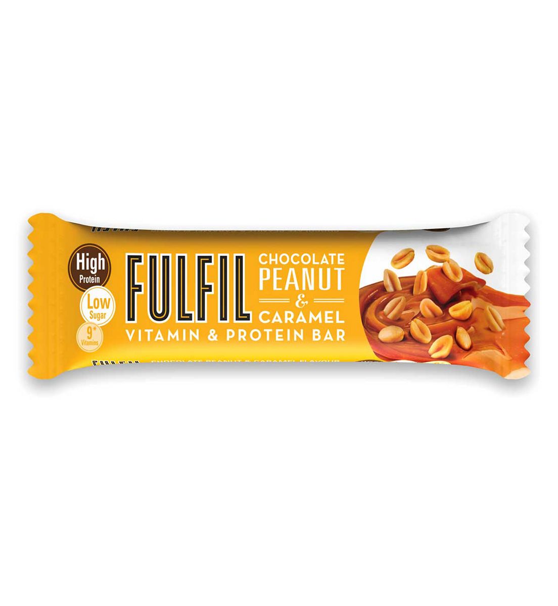 Fulfil Vitamin And Protein Bar Peanut Caramel 55g