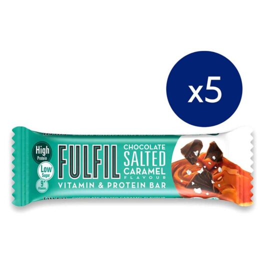 Fulfil Vitamin And Protein Bar Salted Caramel Bundle