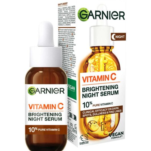 Garnier Targeted Anti Dark Spot Night Serum With 10% Pure Vitamin C, 30ml