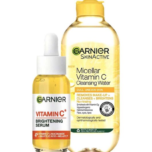 Garnier Vitamin C Cleanse & Treat Bundle