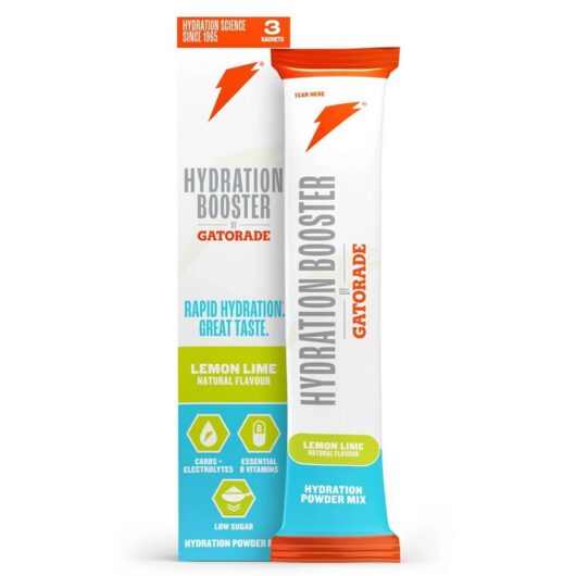 Gatorade Hydration Booster Lemon + Lime Electrolytes Powder Sachets Multipack 3 X 13.5g