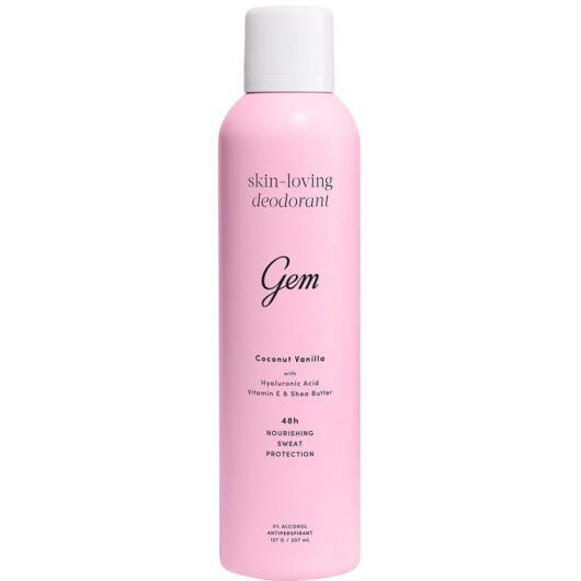 Gem Skin-Loving Antiperspirant Deodorant Coconut Vanilla 207ml