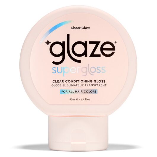 Glaze Supergloss Clear Conditioning Hair Gloss Sheer Glow 190ml