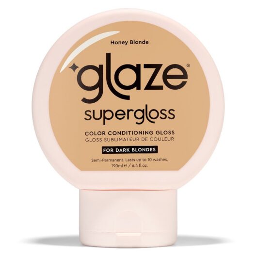 Glaze Supergloss Color Conditioning Hair Gloss Honey Blonde For Instant Shine 190ml