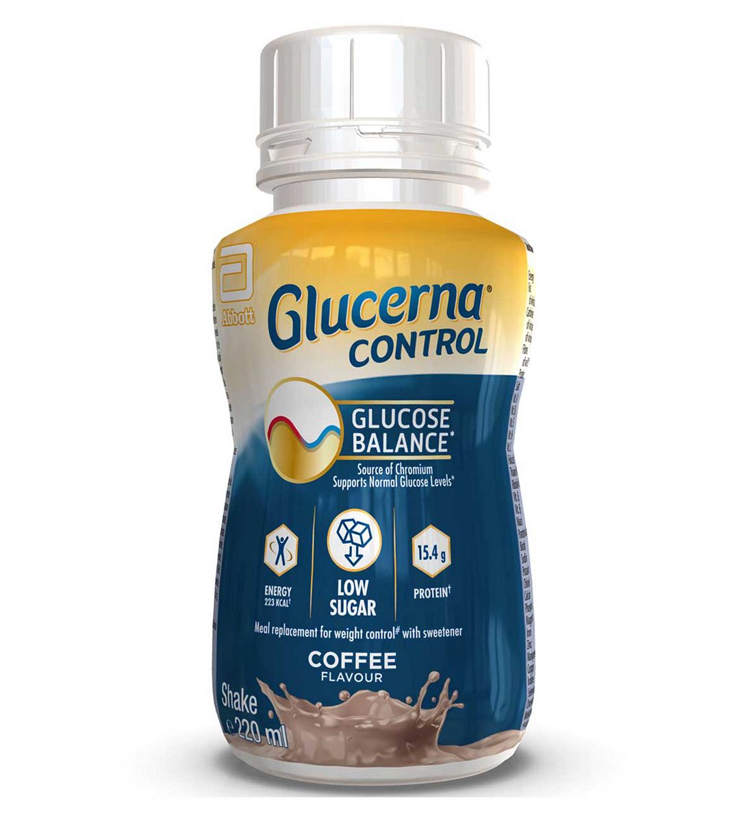 Glucerna Control Meal Replacement Shake Coffee 220ml
