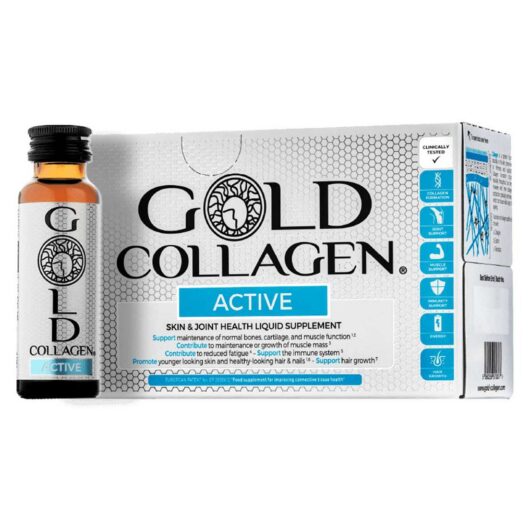 Gold Collagen Active 10 Day Programme Food Supplement X 50Ml Bottles