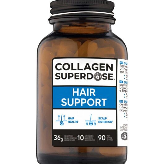 Gold Collagen Superdose By Hair Support - 3 Month Supply 90 Tablets