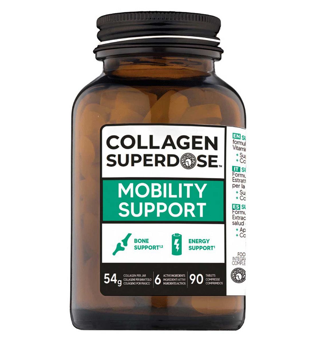 Gold Collagen Superdose By Mobility Support Tablets - 3 Month Supply 90