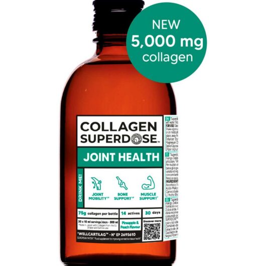Gold Collagen Superdose Joint Health Liquid Supplement 300ml