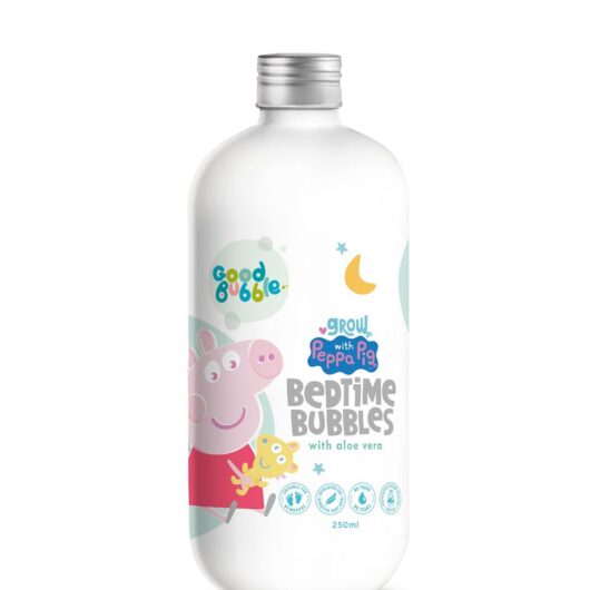 Good Bubble Grow With Peppa Pig Bedtime Bubbles Aloe Vera250 ml, 250ml