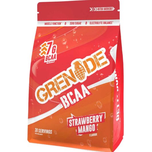 Grenade Bcaas Powder Strawberry & Mango - 390g