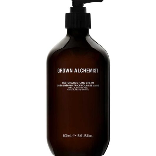 Grown Alchemist Restorative Hand Cream Vitamin E + Orange Peel 500ml