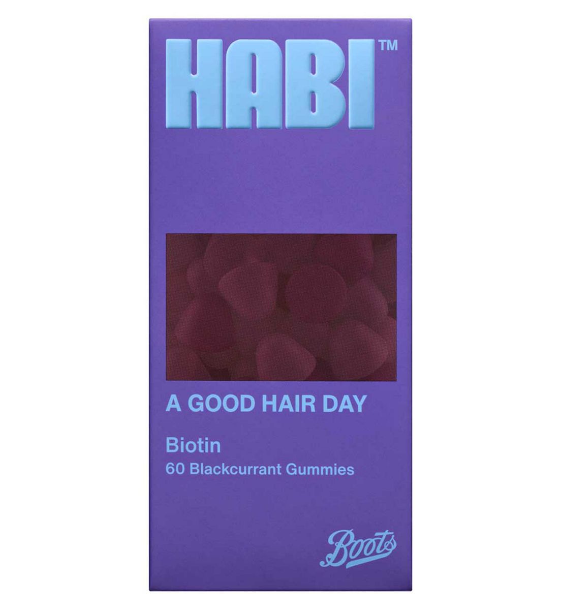 Habi A Good Hair Day Biotin Gummies 60S