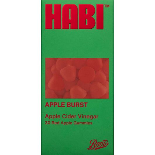 Habi Apple Burst Cider Vinegar Gummies 30S