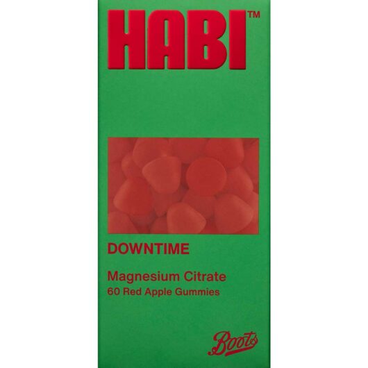 Habi Downtime Magnesium Citrate Gummies 60S
