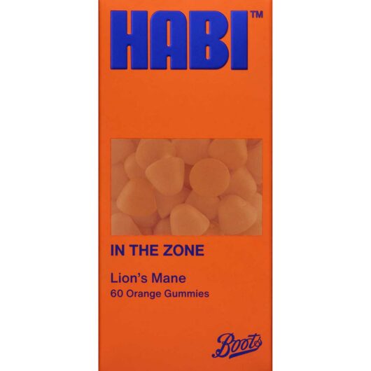 Habi In The Zone Lion'S Mane Gummies 60S
