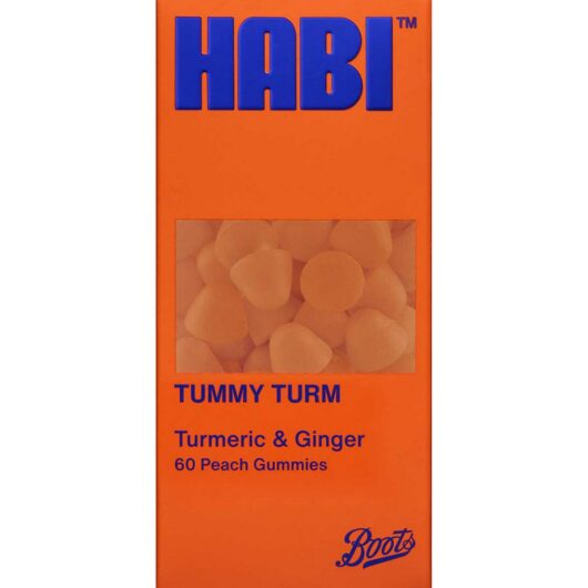 Habi Tummy Turm Turmeric & Ginger Gummies 60S
