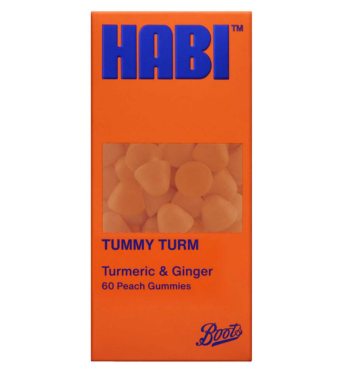 Habi Tummy Turm Turmeric & Ginger Gummies 60S