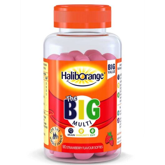 Haliborange Big Multi Strawberry Softies - 90