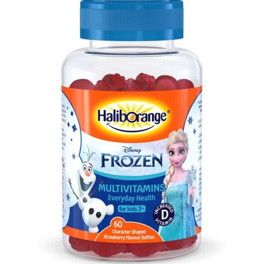 Haliborange Disney Frozen Multivitamins 60 Strawberry Softies