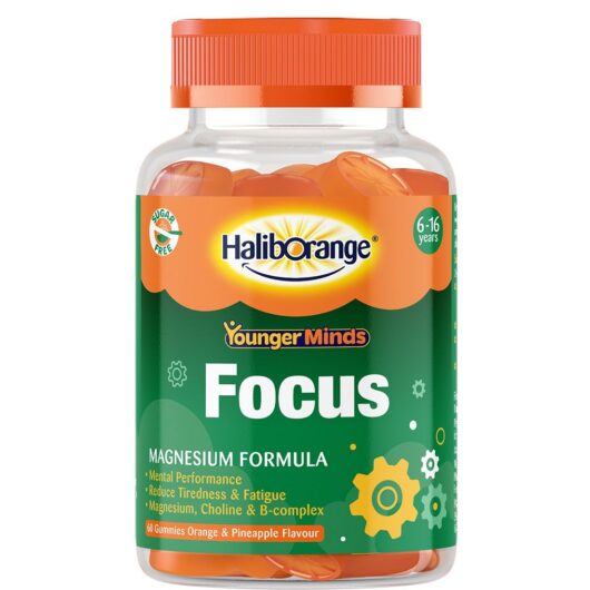 Haliborange Younger Minds Focus Orange & Pineapple Gummies 60S