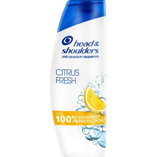 Head & Shoulders Citrus Fresh Anti-Dandruff Shampoo, Up To 100% Dandruff Protection, 400ml