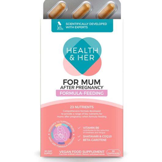 Health & Her For Mum After Pregnancy - Formula-Feeding Multi-Nutrient Support 60 Capsules
