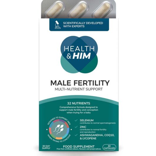 Health & Her Health & Him Male Fertility 60 Supplement