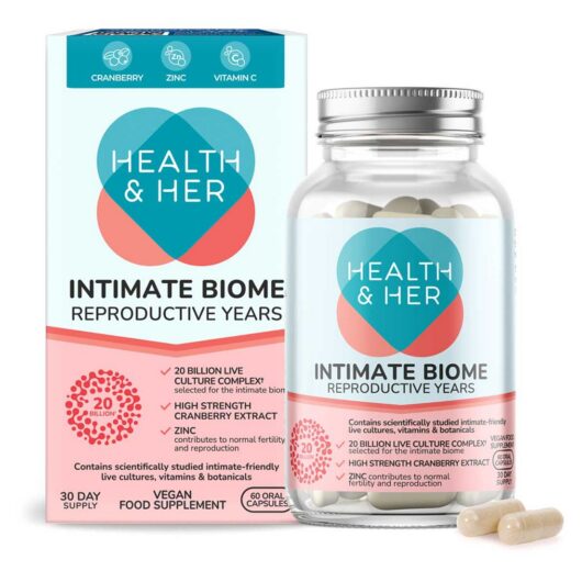 Health & Her Intimate Biome Reproductive Years 60 Supplements