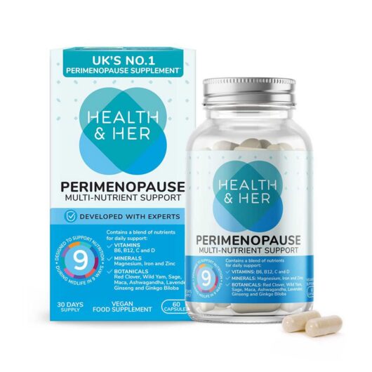 Health & Her Perimenopause Multi-Nutrient Support Supplement 60 Capsules