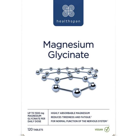 Healthspan Magnesium Glycinate - 120 Tablets