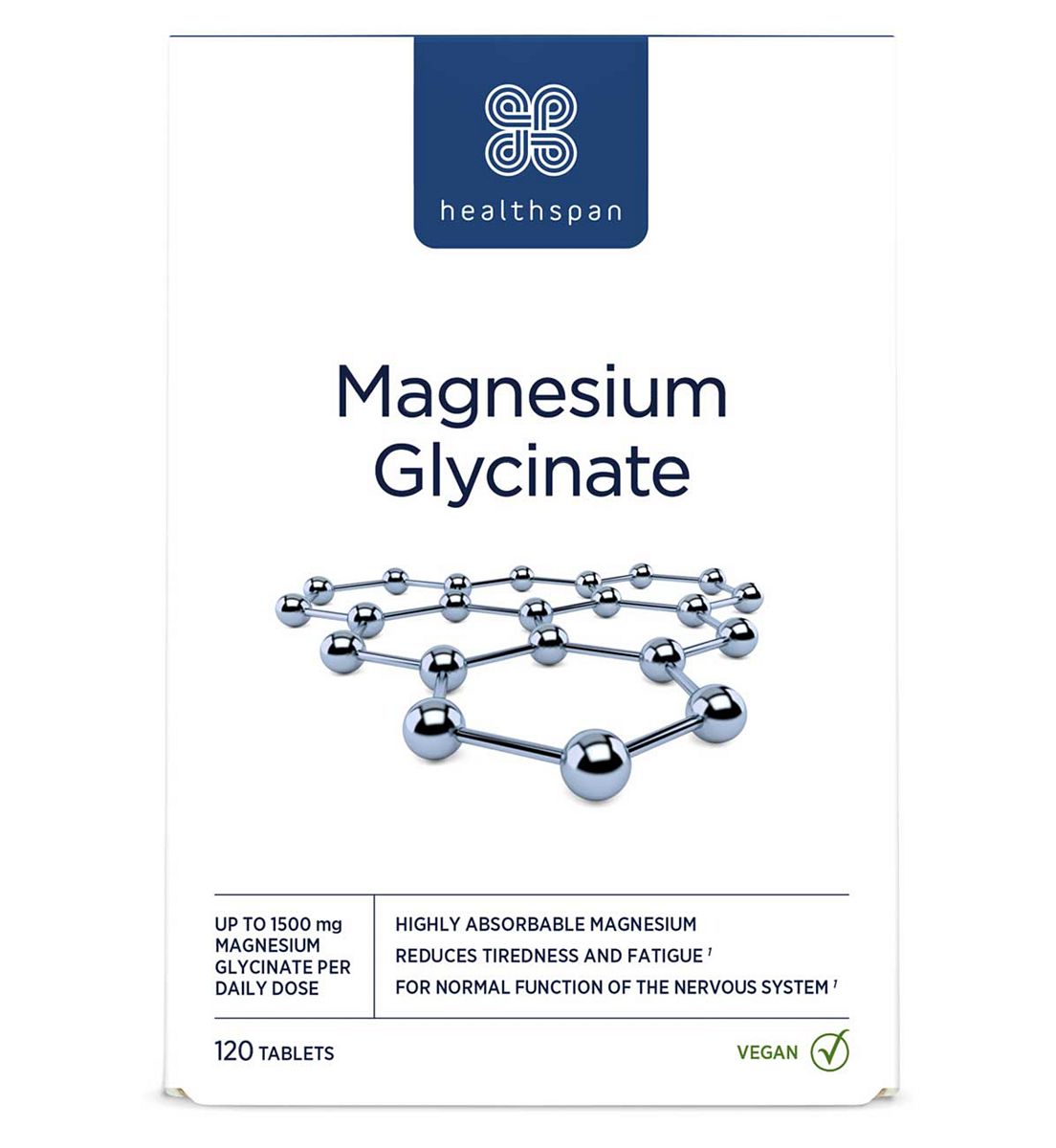 Healthspan Magnesium Glycinate - 120 Tablets