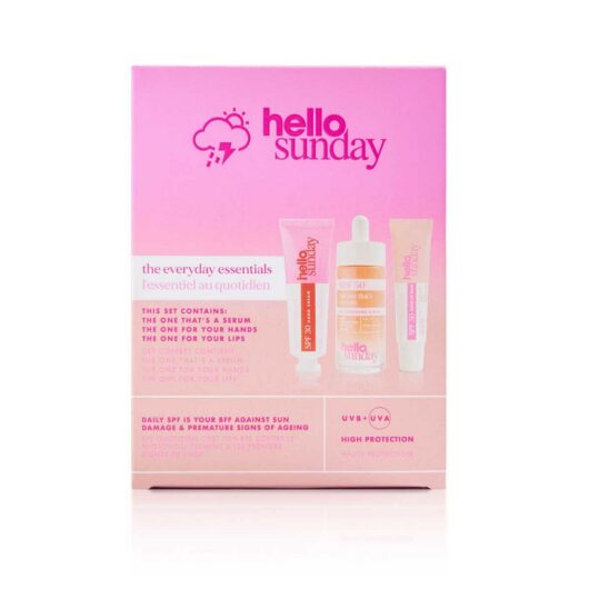 Hello Sunday Spf The Everyday Essentials Bestsellers Kit