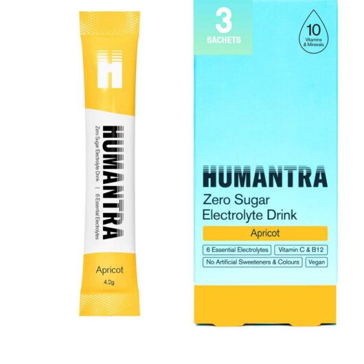 Humantra Apricot Electrolyte Powder 3 X 4.2G Sachets