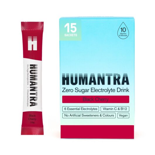 Humantra Black Cherry Electrolyte Powder 3.9g - 15 Sachets