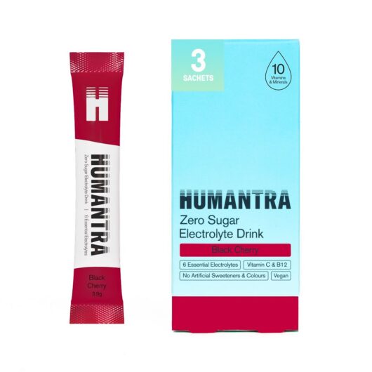 Humantra Black Cherry Electrolyte Powder 3.9g - 3 Sachets