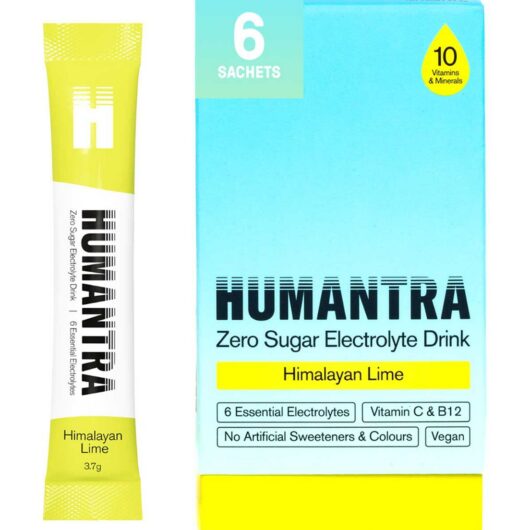 Humantra Himalayan Lime Electrolyte Powder 6 X 3.7G Sachets