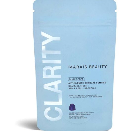 Imarais Beauty Clarity Anti-Blemish Gummies For Clear Complexion - Vegan, Sugar-Free 30Ct