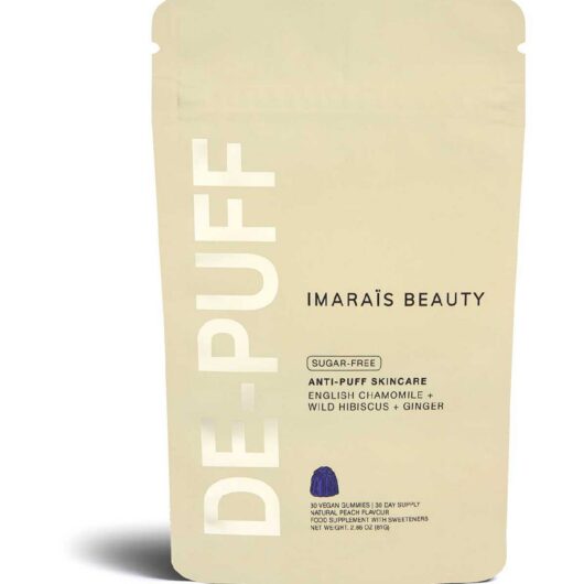 Imarais Beauty De-Puff Anti-Bloat Gummies For Fast Bloating Relief - Vegan, Sugar-Free 30Ct