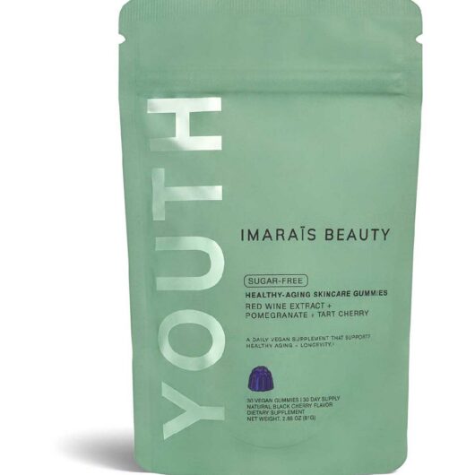 Imarais Beauty Youth Anti-Aging Gummies For Wrinkles, Discoloration - Vegan, Sugar-Free 30Ct