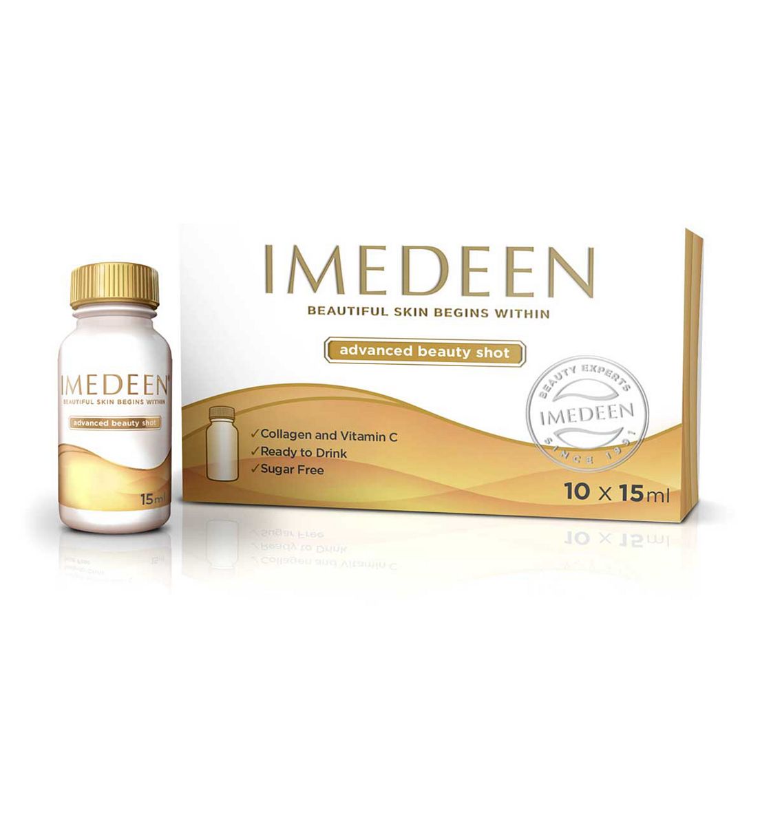 Imedeen Collagen, Beauty & Skin Supplement - 10 X 15Ml Shots