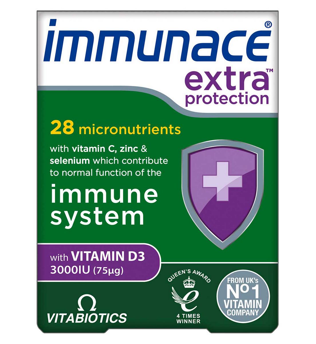Immunace Vitabiotics Extra Protection - 30 Tablets