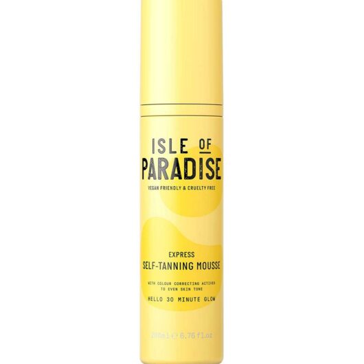 Isle Of Paradise 30 Minute Express Self-Tanning Mousse200 ml, 200ml