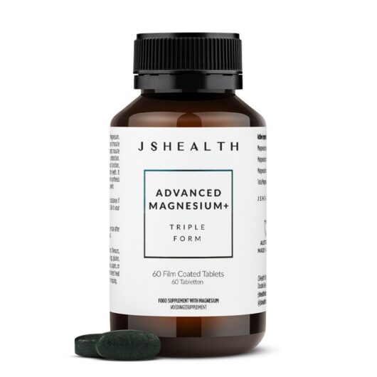 JSHealth Vitamins Advanced Magnesium+ Formula - 60 Tablets