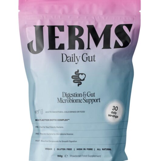 Jerms Daily Gut, Gut Microbiome & Metabolic Support. 1 Month Supply, 150g