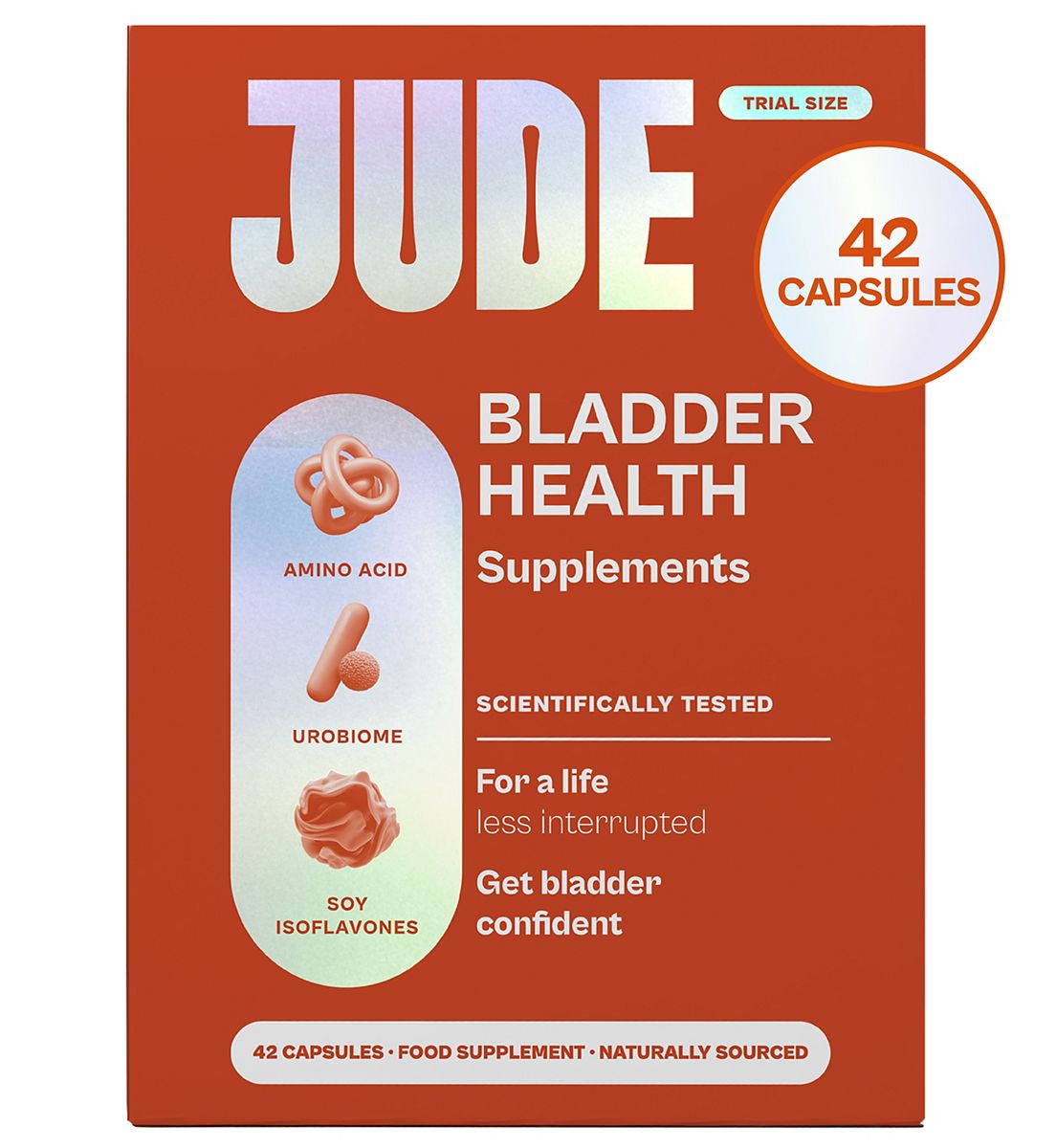 Jude Bladder Health Supplements X42 Capsules
