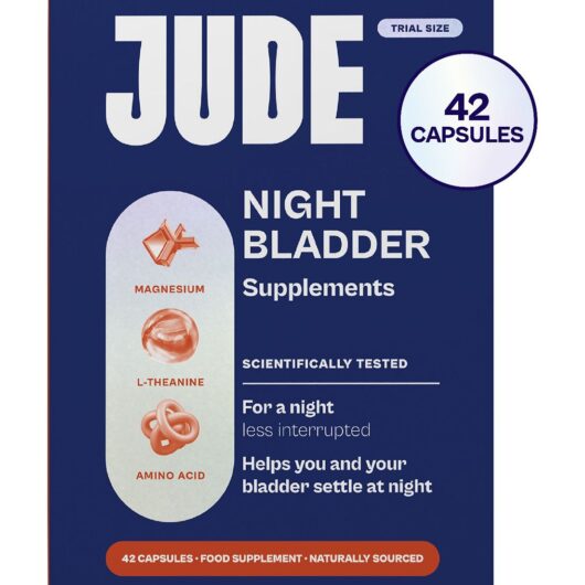 Jude Night Bladder Supplements Capsules 42S