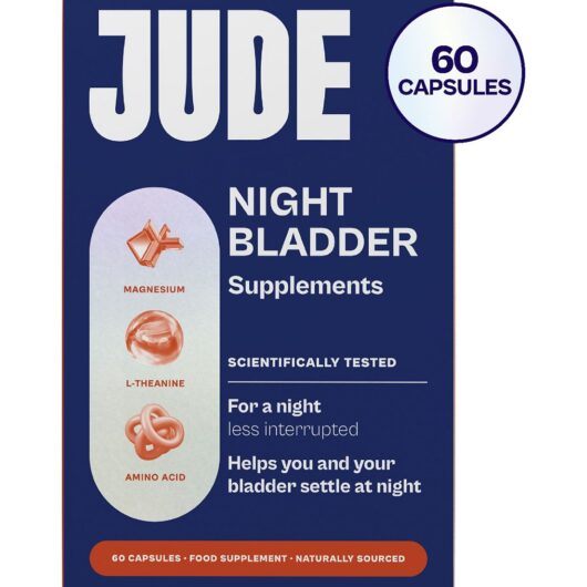 Jude Night Bladder Supplements X60 Capsules